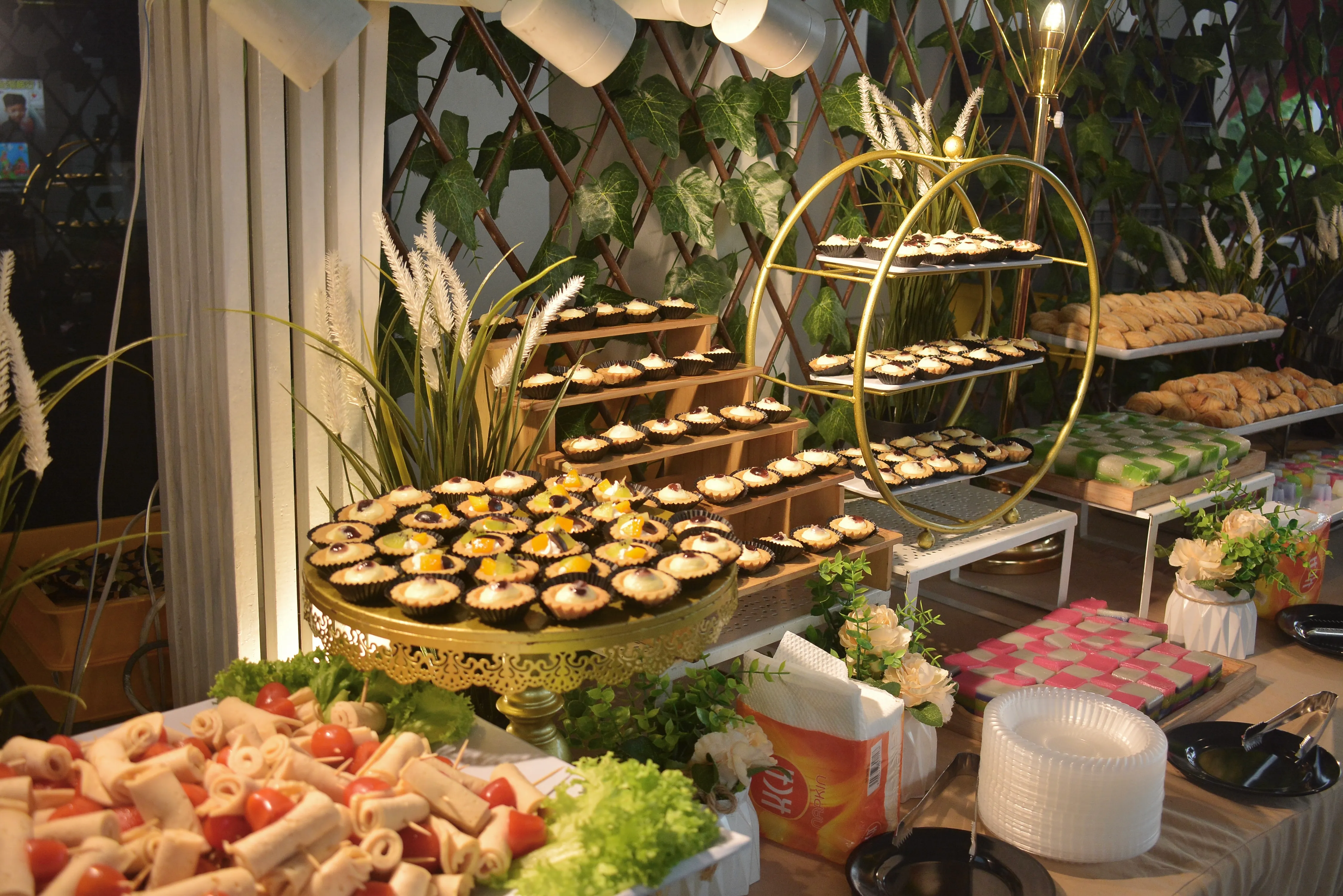 Malay Customer Taking Food