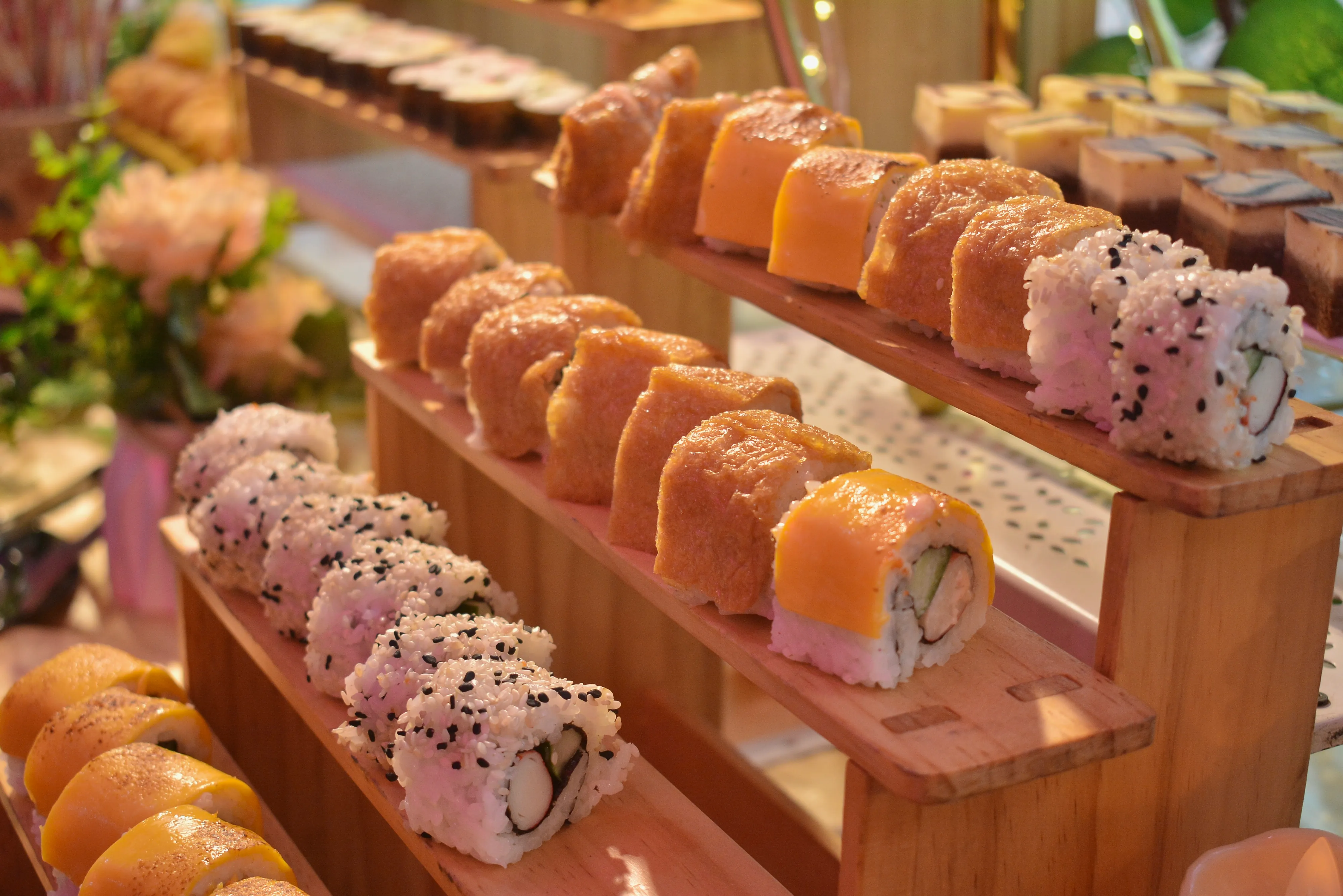 Malay Customer Taking Food